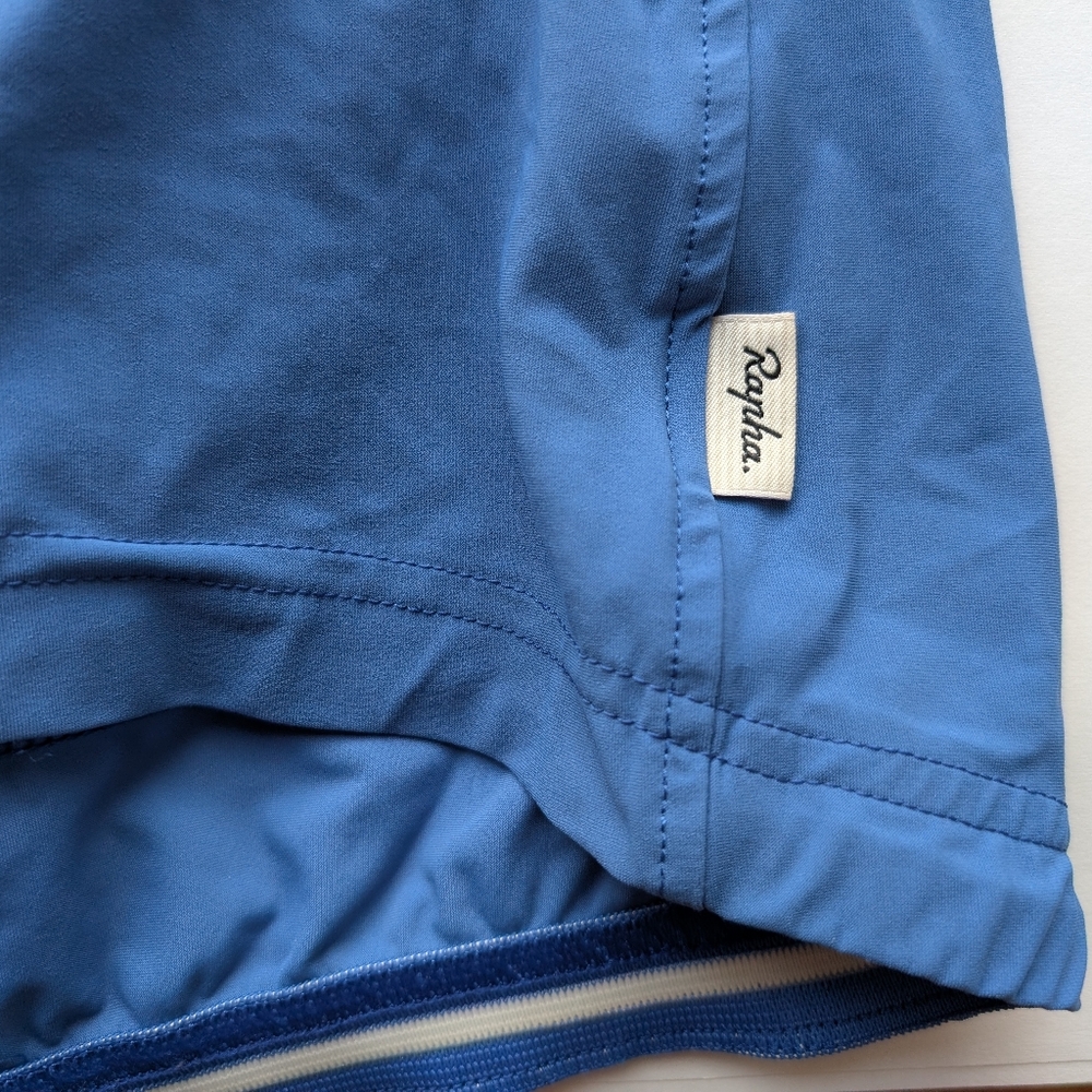 Rapha Souplesse Full Zip Cycling Jersey Royal Blue Women's Medium (Fitted) - Picture 3 of 9